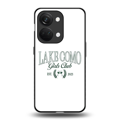 Lake Como back phone cover | glass case for oneplus nord 3