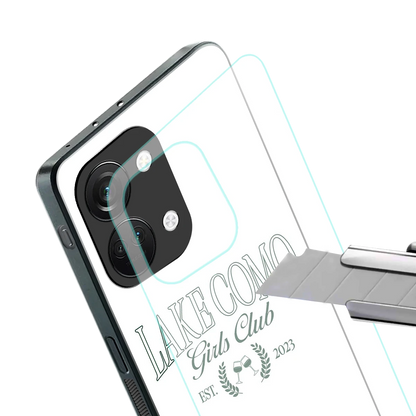 Lake Como stylish phone case for oneplus nord 3 | glossy glass and slim fit
