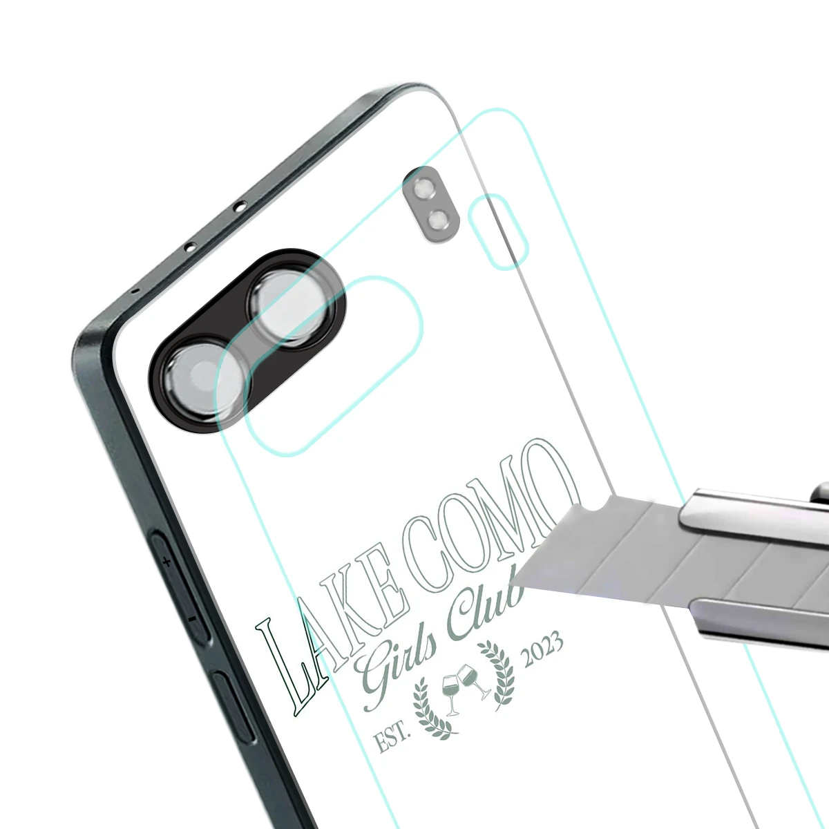 Lake Como stylish phone case for oneplus nord 4 | glossy glass and slim fit