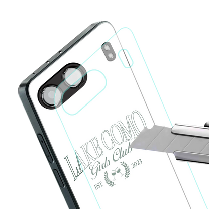 Lake Como stylish phone case for oneplus nord 4 | glossy glass and slim fit