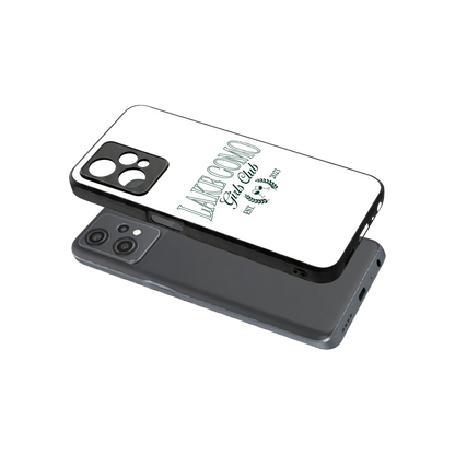 Lake Como sleek oneplus nord ce 2 lite cover with tempered glass back and TPU edges