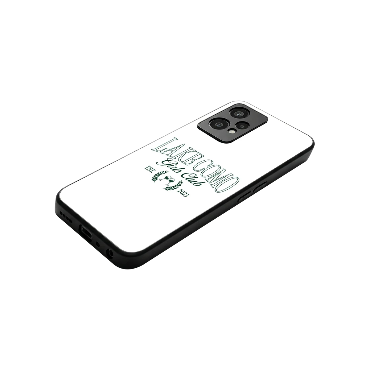 Lake Como stylish phone case for oneplus nord ce 2 lite | glossy glass and slim fit