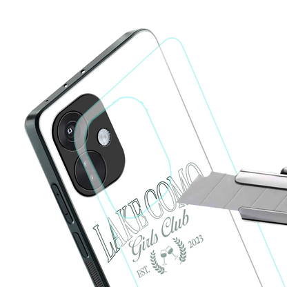 Lake Como stylish phone case for oneplus nord ce 3 | glossy glass and slim fit