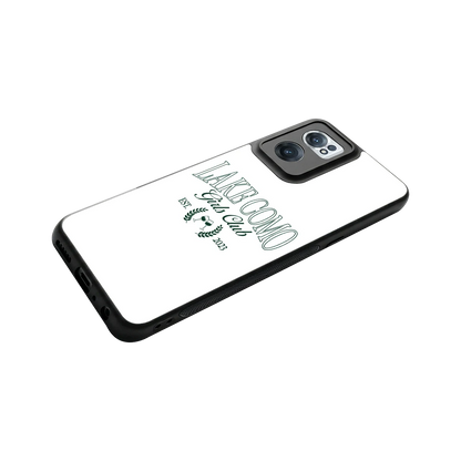 Lake Como stylish phone case for oneplus nord ce 2 | glossy glass and slim fit