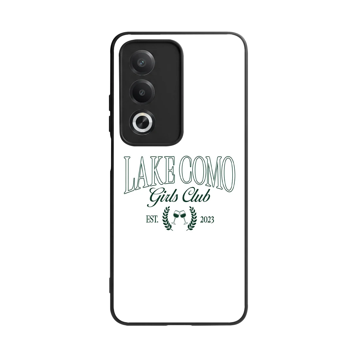 Lake Como back phone cover | glass case for oppo a3 pro