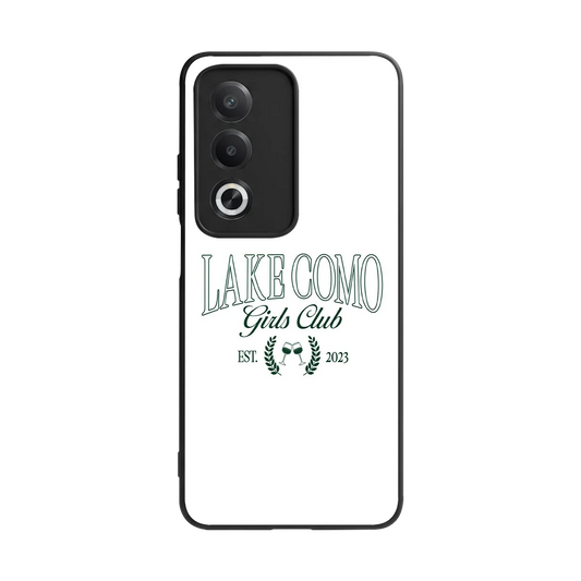 Lake Como back phone cover | glass case for oppo a3 pro