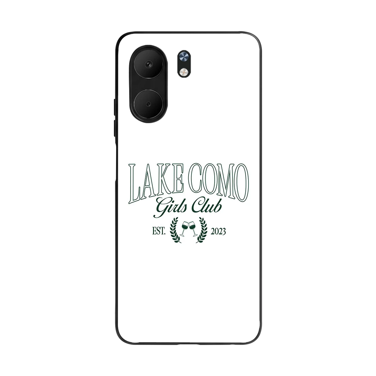 Lake Como back phone cover | glass case for oppo a5x 5g