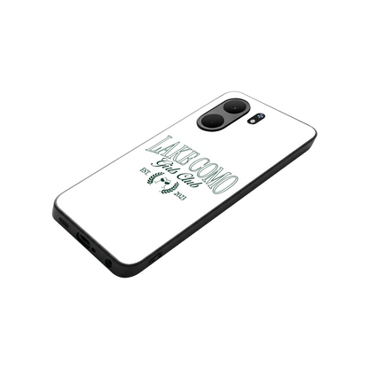Lake Como stylish phone case for oppo a5x 5g | glossy glass and slim fit