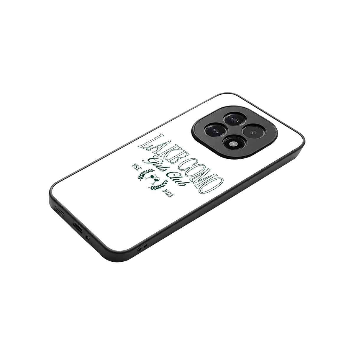 Lake Como stylish phone case for oppo f29 5g | glossy glass and slim fit