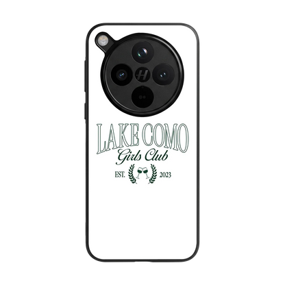 Lake Como back phone cover | glass case for oppo find x8