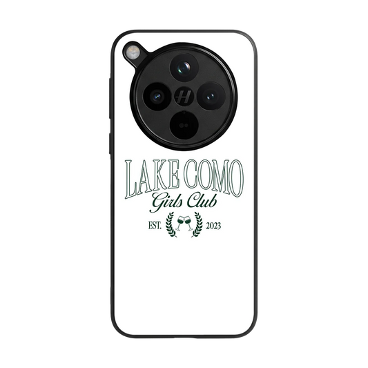 Lake Como back phone cover | glass case for oppo find x8