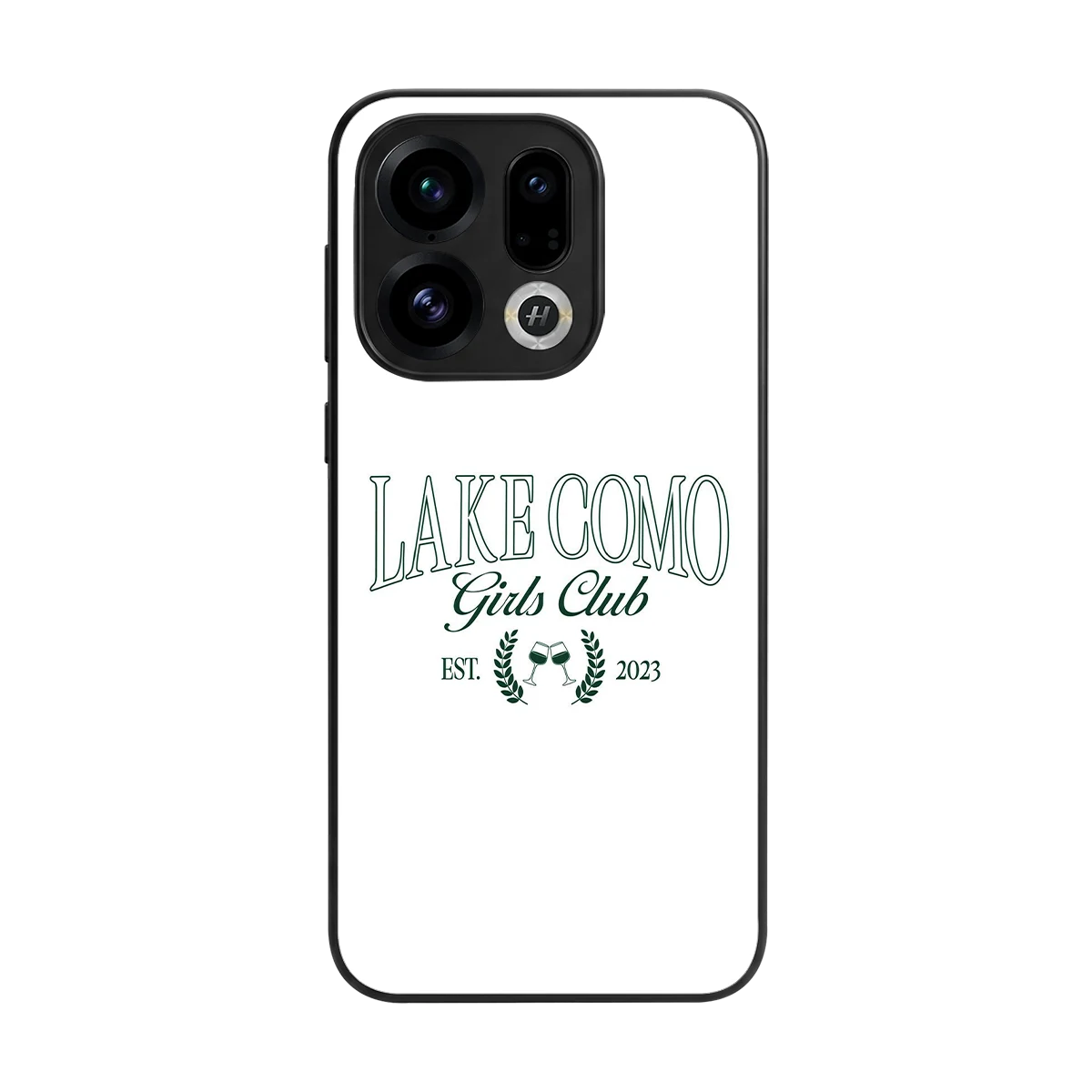 Lake Como back phone cover | glass case for oppo find x9