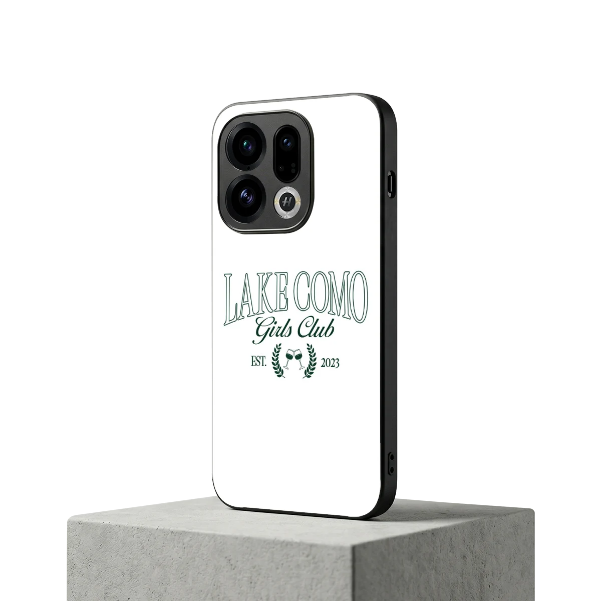 Lake Como oppo find x9 mobile cover | shockproof glass phone case