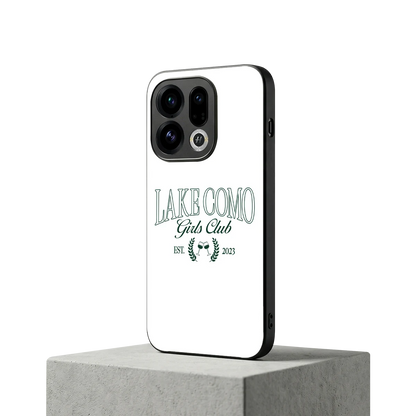 Lake Como oppo find x9 mobile cover | shockproof glass phone case