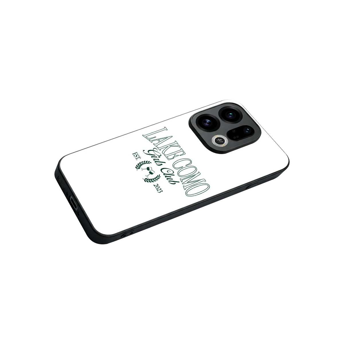Lake Como stylish phone case for oppo find x9 | glossy glass and slim fit