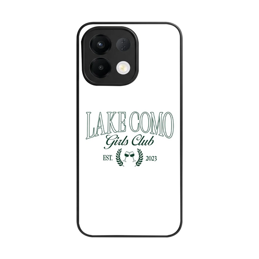 Lake Como back phone cover | glass case for oppo k13 5g