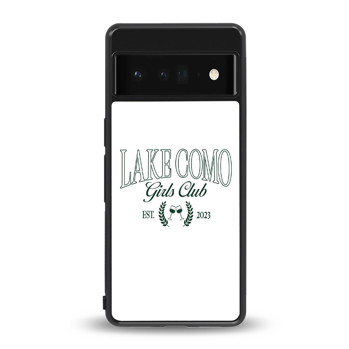 Lake Como back phone cover | glass case for google pixel 6 pro