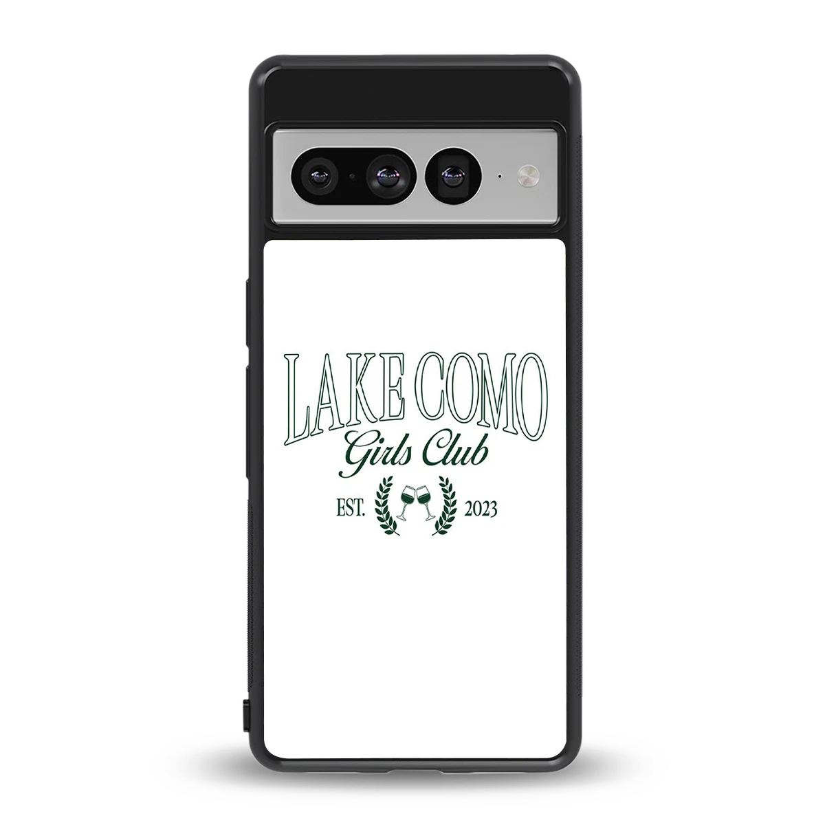 Lake Como back phone cover | glass case for google pixel 7 pro