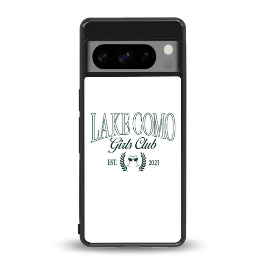 Lake Como back phone cover | glass case for google pixel 8 pro