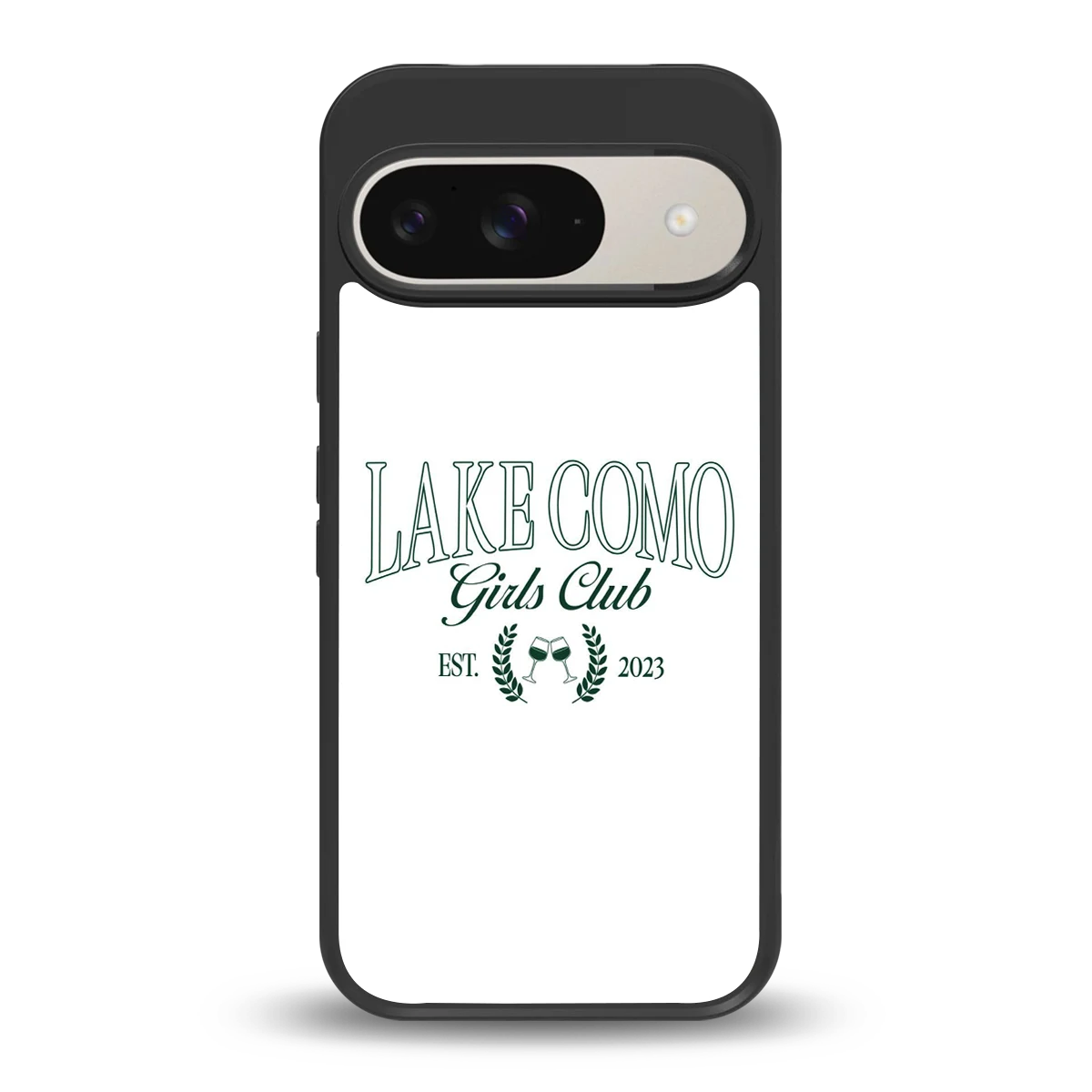 Lake Como back phone cover | glass case for google pixel 9