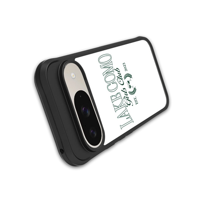Lake Como stylish phone case for google pixel 9 | glossy glass and slim fit