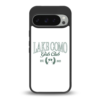 Lake Como back phone cover | glass case for google pixel 9 pro