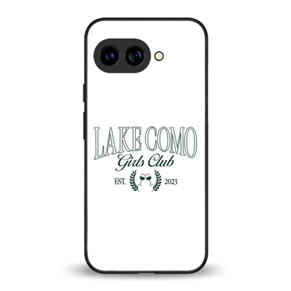 Lake Como back phone cover | glass case for google pixel 10a