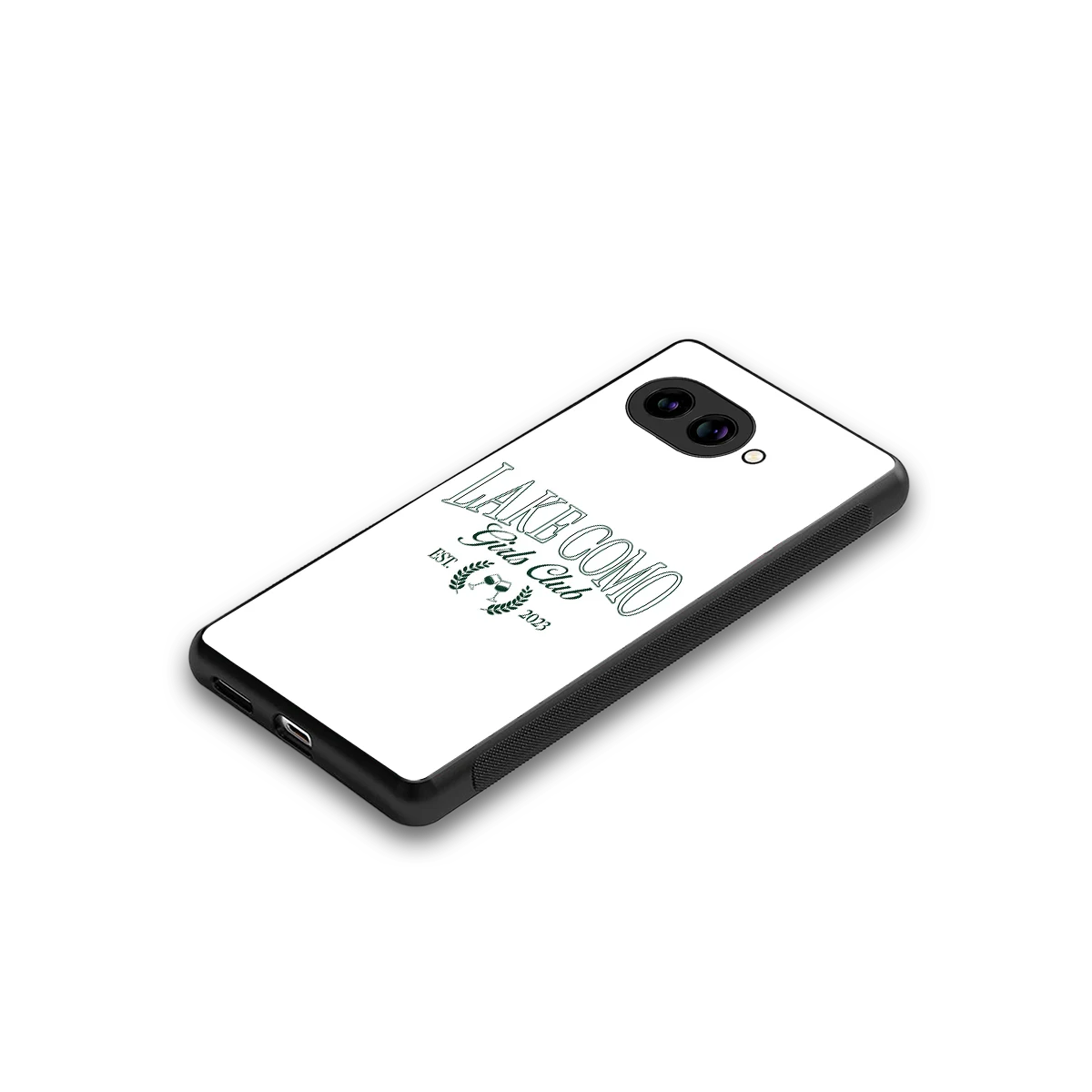 Lake Como stylish phone case for google pixel 10a | glossy glass and slim fit