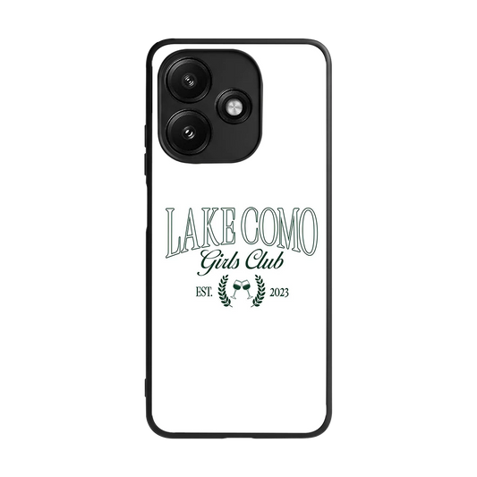 Lake Como back phone cover | glass case for redmi 12 5g