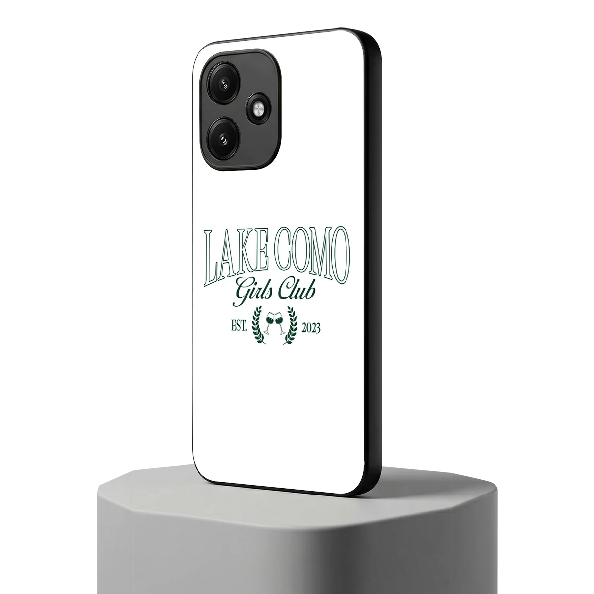 Lake Como redmi 12 5g mobile cover | shockproof glass phone case