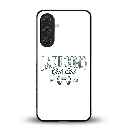 Lake Como back phone cover | glass case for samsung galaxy m36 5g