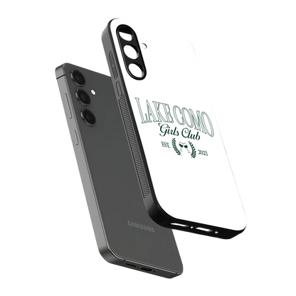 Lake Como sleek samsung galaxy a16 5g cover with tempered glass back and TPU edges