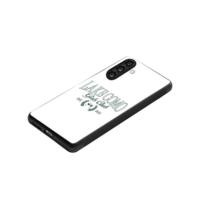 Lake Como stylish phone case for samsung galaxy a17 5g | glossy glass and slim fit
