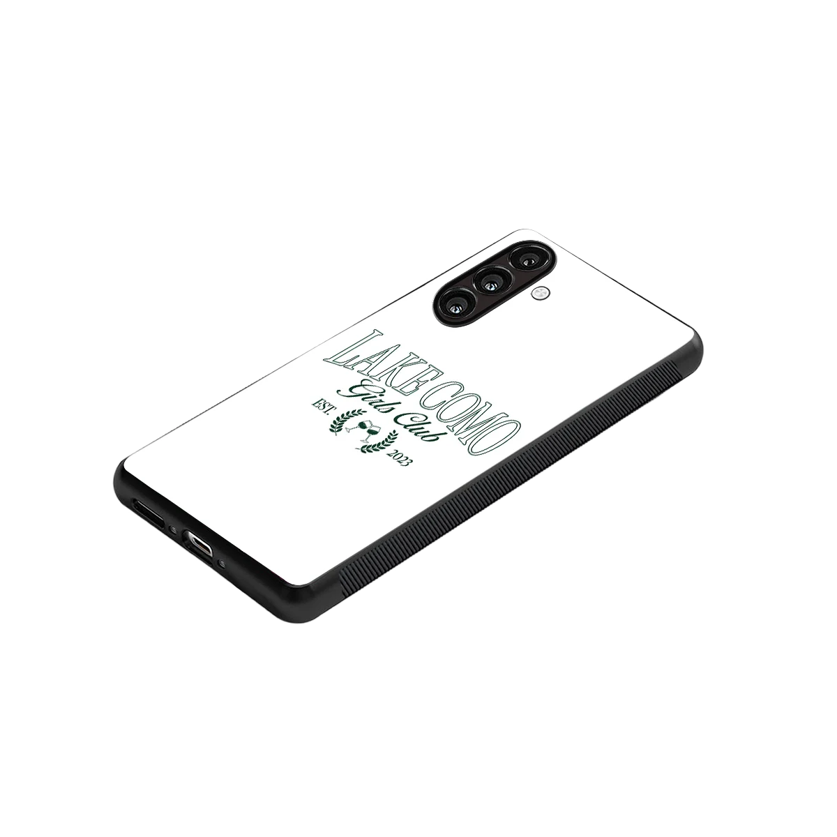 Lake Como stylish phone case for samsung galaxy a36 5g | glossy glass and slim fit