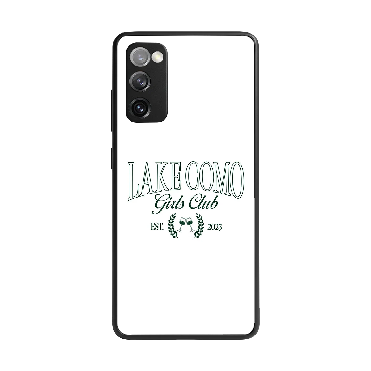 Lake Como back phone cover | glass case for samsung galaxy s20 fe