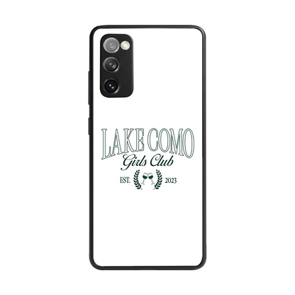 Lake Como back phone cover | glass case for samsung galaxy s20 fe