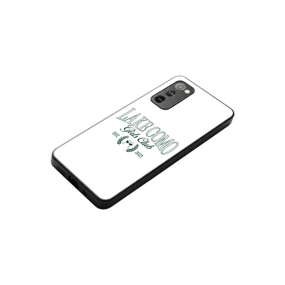 Lake Como stylish phone case for samsung galaxy s20 fe | glossy glass and slim fit