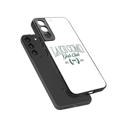 Lake Como sleek samsung galaxy s22 cover with tempered glass back and TPU edges
