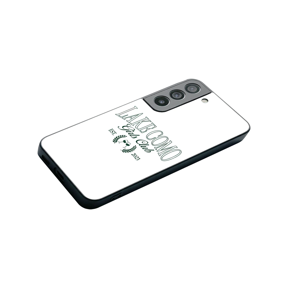 Lake Como stylish phone case for samsung galaxy s22 | glossy glass and slim fit