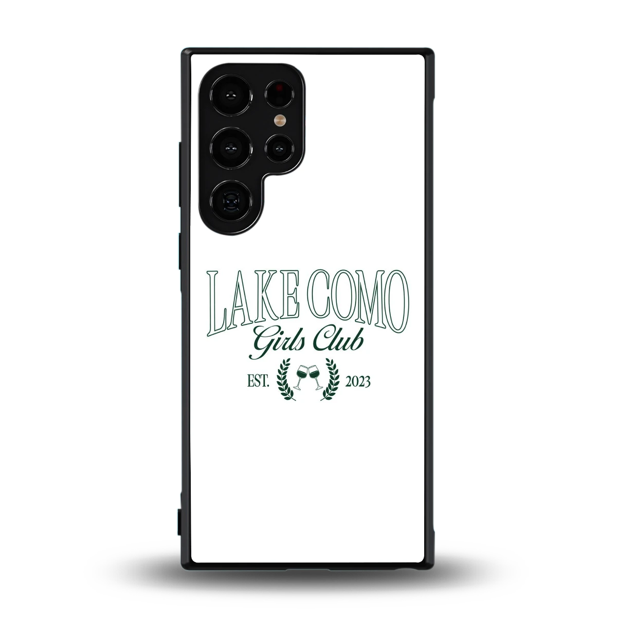 Lake Como back phone cover | glass case for samsung galaxy s24 ultra