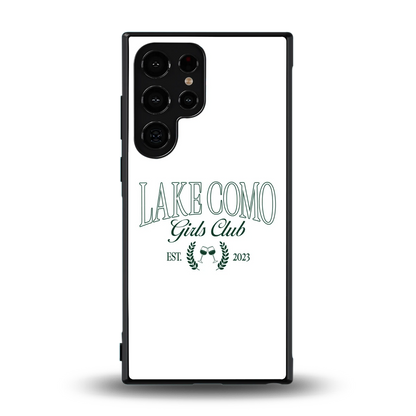 Lake Como back phone cover | glass case for samsung galaxy s24 ultra