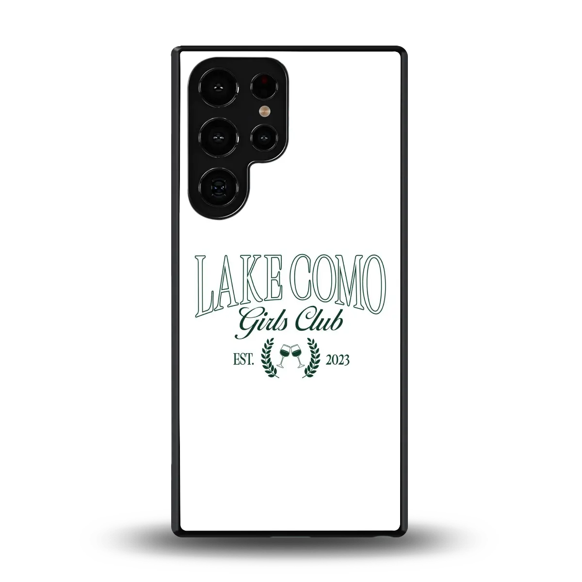 Lake Como back phone cover | glass case for samsung galaxy s25 ultra