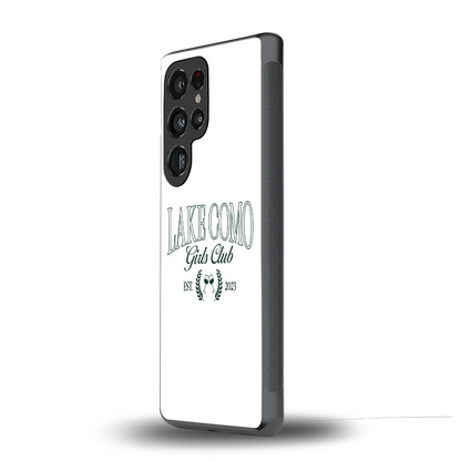 Lake Como samsung galaxy s25 ultra mobile cover | shockproof glass phone case