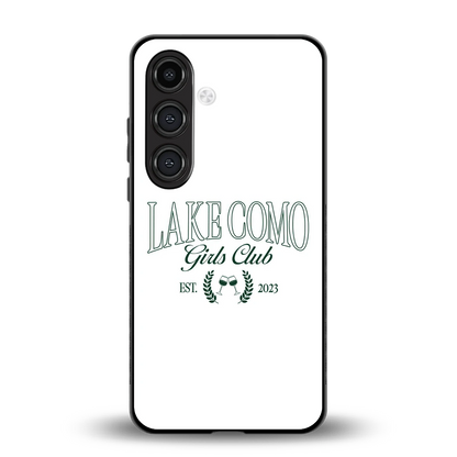 Lake Como back phone cover | glass case for samsung galaxy s25