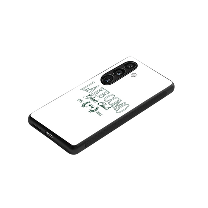 Lake Como stylish phone case for samsung galaxy s24 | glossy glass and slim fit