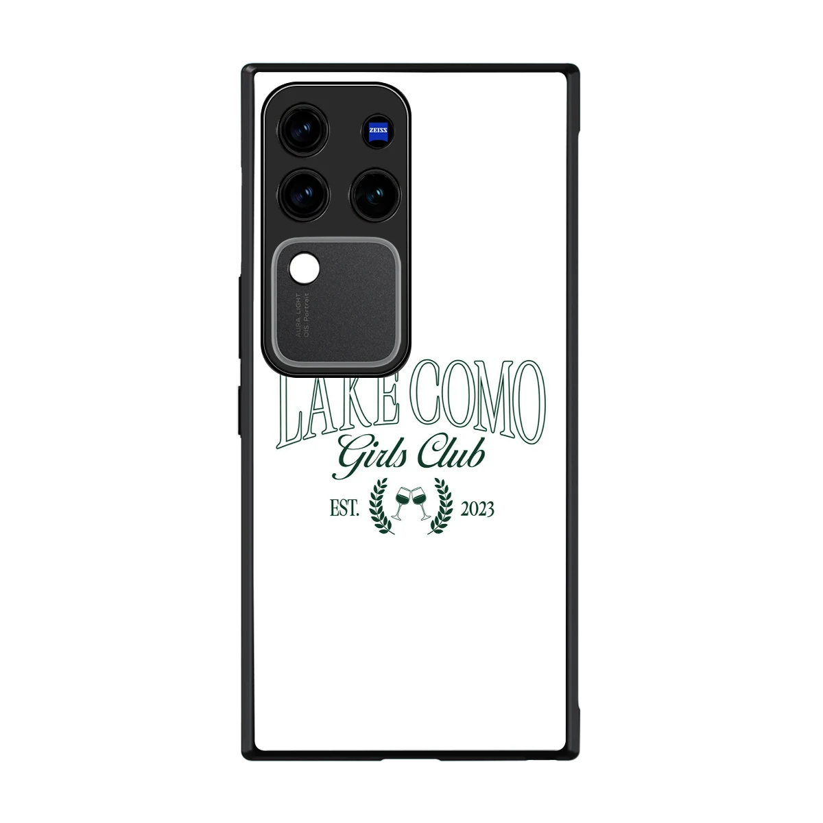 Lake Como back phone cover | glass case forvivo v30 pro