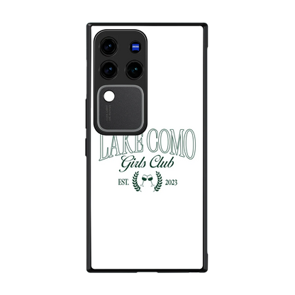 Lake Como back phone cover | glass case forvivo v30 pro