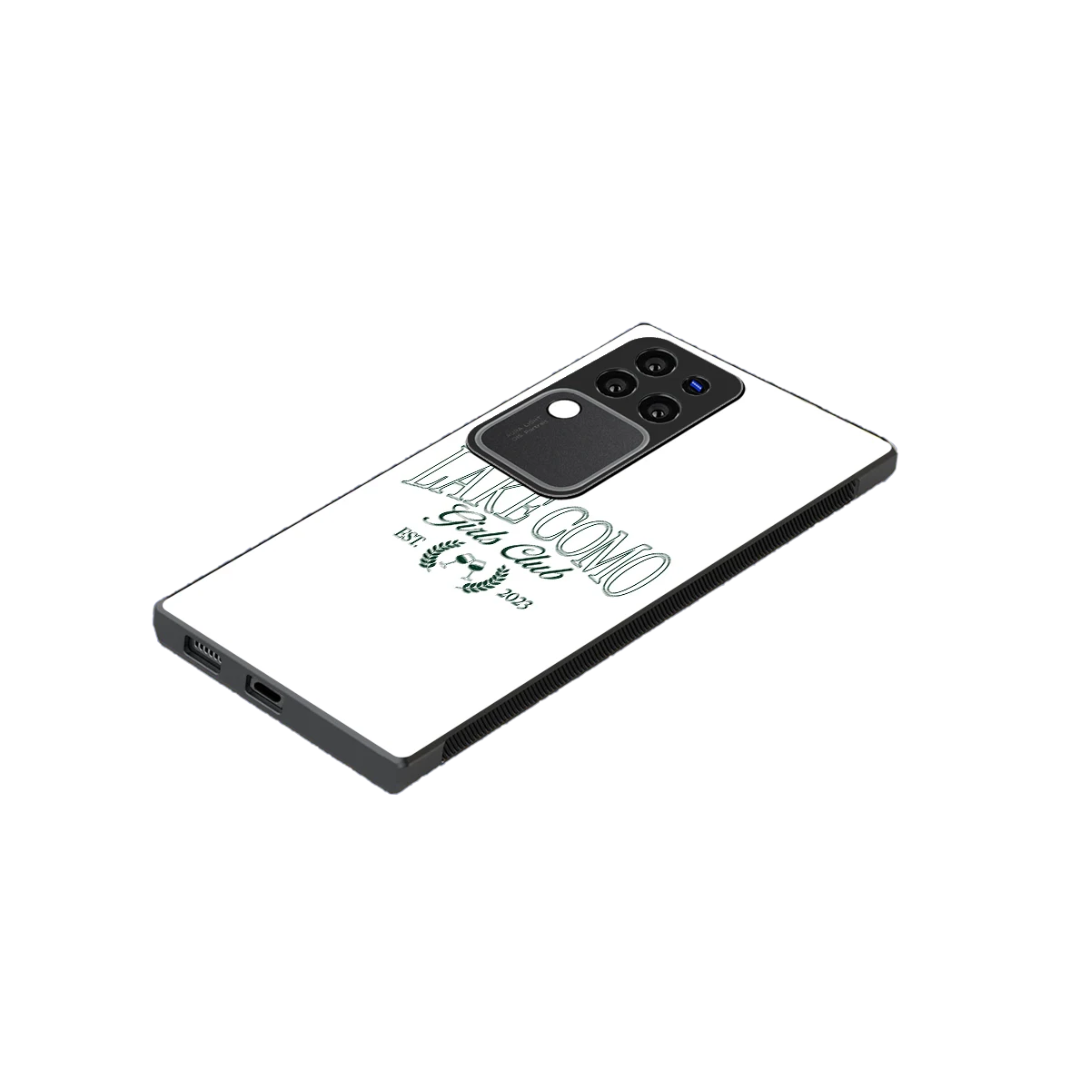 Lake Como stylish phone case forvivo v30 pro | glossy glass and slim fit