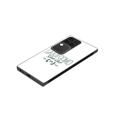 Lake Como stylish phone case forvivo v30 pro | glossy glass and slim fit