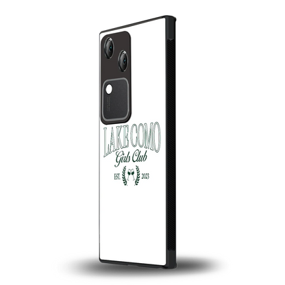 Lake Como vivo v30 mobile cover | shockproof glass phone case